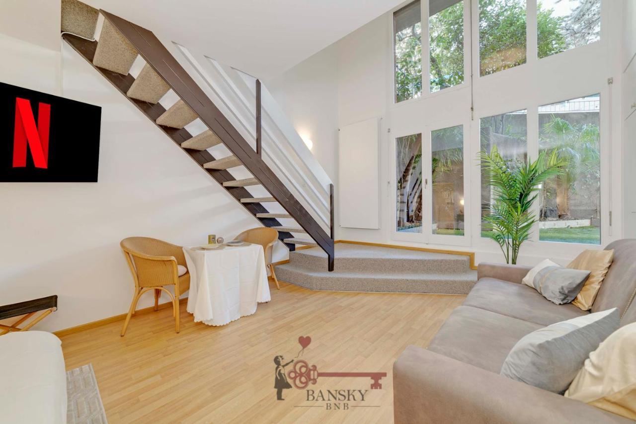 Duplex Loft In Lugano Center With Garden, Wi-Fi -By Easylife Swiss Apartman Kültér fotó
