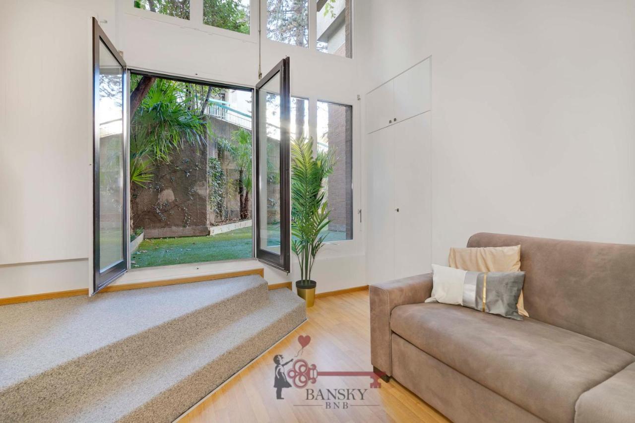 Duplex Loft In Lugano Center With Garden, Wi-Fi -By Easylife Swiss Apartman Kültér fotó
